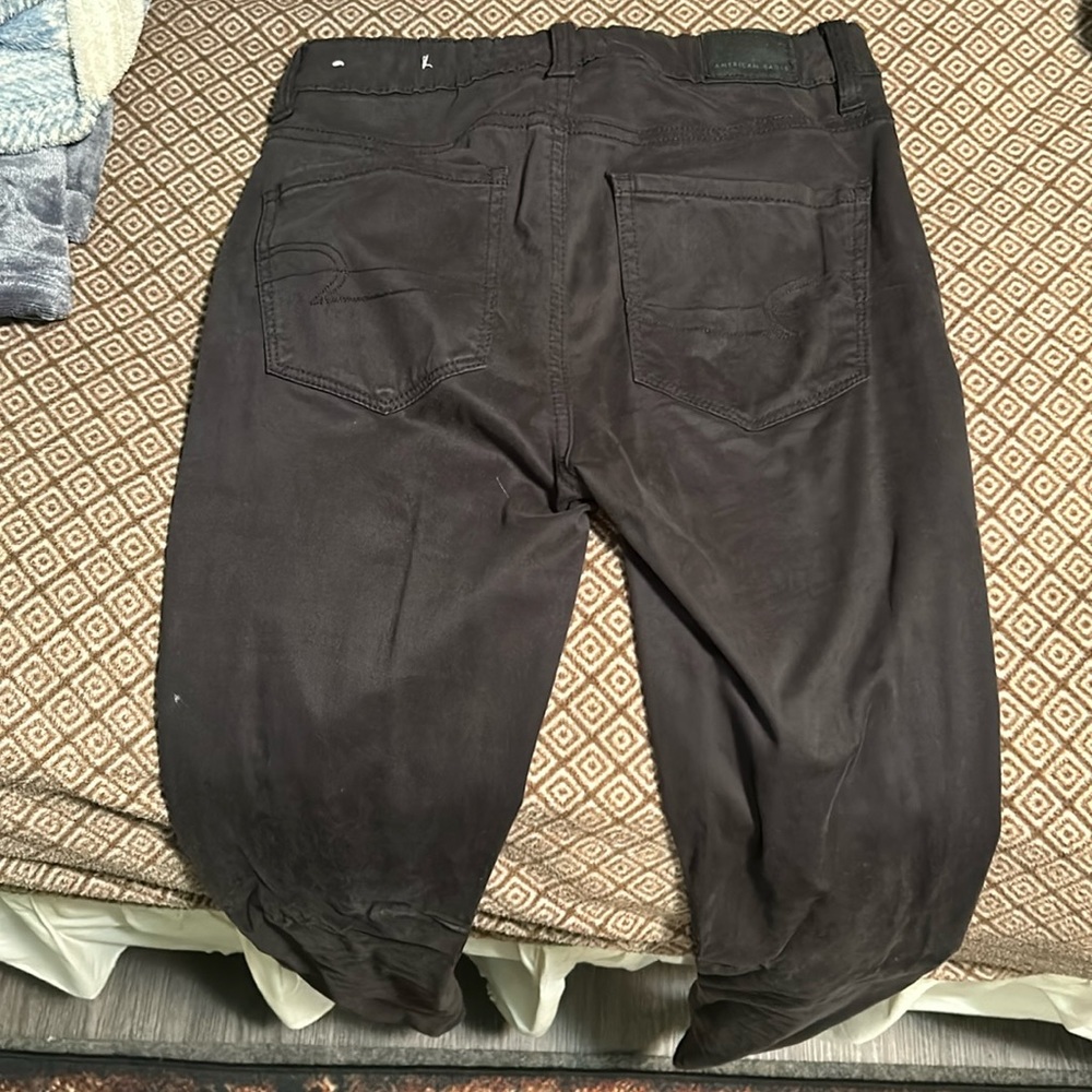 black womens jeans